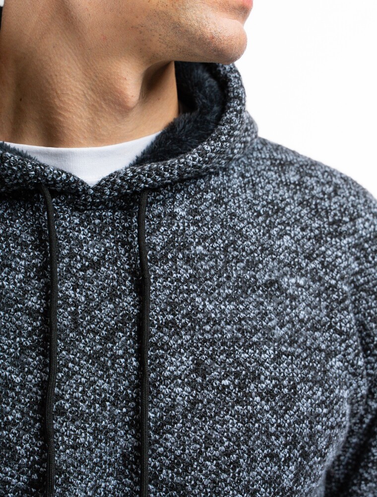 Buzo con Capucha Nara Gris Oscuro