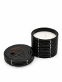VELA CERAMICA CON TAPA AZUL OSCURO