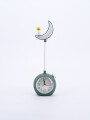 RELOJ CON LAMPARA LUNAR VERDE