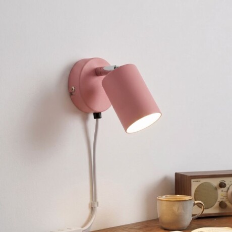 ARTEFACTO BOLD DE ADOSAR ORIENTABLE Luminaria de Pared Bold Rosa