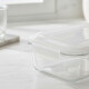 Pote hermético de vidrio 1040ml BLANCO