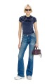 Jean Para Mujer Bootcut - 1969 D-Ebbey Azul Medio