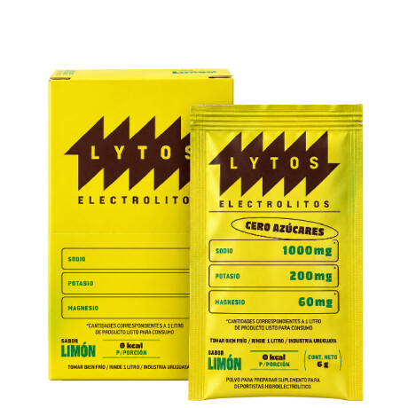 Electrolitos LYTOS Sachets x14 Limon