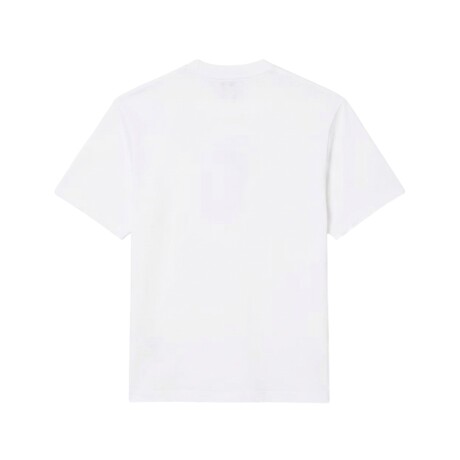 Remera Lacoste Crew White