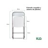 Silla Plastico Reforzada Plegable Eventos Jardin Silla Plastico Reforzada Plegable Eventos Jardin