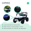 Auto a Batería Lumax 4x4 12V control remoto, USB y Música Blanco