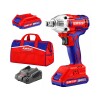 LLAVE IMPACTO 20V C/BAT 2X2AH ECDLIW20221 EMTOP Llave Impacto 20v C/bat 2x2ah Ecdliw20221 Emtop