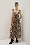 Vestido Boho Jacquard Mix Multicolor
