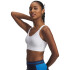 UA Infinity Mid 2.0 Bra-GRN WHT-101