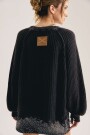 SWEATER LIZARD Negro