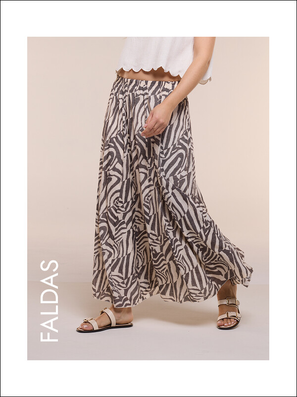 H2 - faldas - faldas sueltas verano - faldas largas - minis - skort