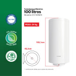 Termotanque de acero eléctrico 100 Lts Termotanque de acero eléctrico 100 Lts