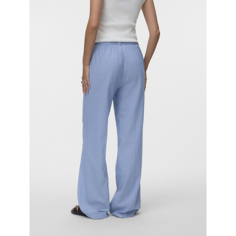 VMNORMA MW WIDE CHAMBRAY PANT Light Blue