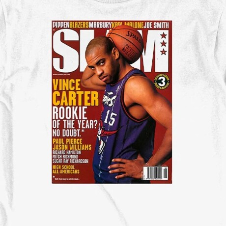 Mitchell And Ness Camiseta Manga Corta Cuello Redondo White