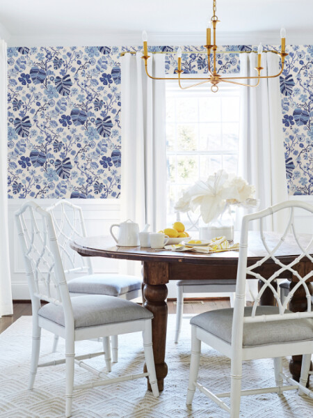 COLECCIÓN BLUEBELL - GWYNETH INDIGO FLORAL - N/A