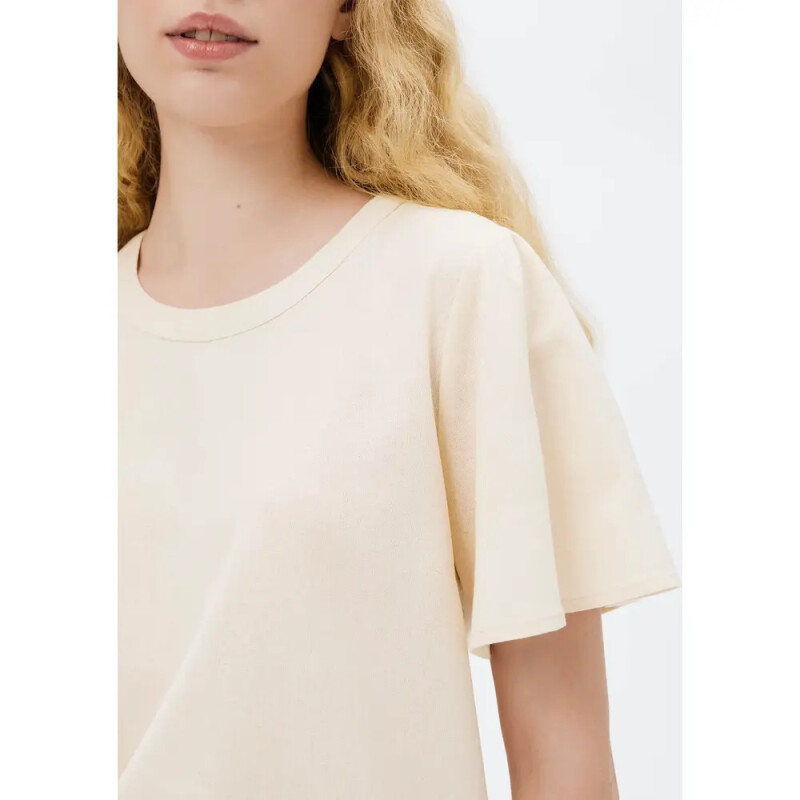 BLUSA MM FEM BEGE