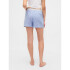 FLANNEL BOXER SHORT FS BLUE PINSTRIPE