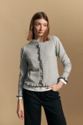 CARDIGAN ROSELA Gris Melange