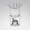 JUEGO DE FONDUE HIERRO FUNDIDO BLANCO - CUISINART JUEGO DE FONDUE HIERRO FUNDIDO BLANCO - CUISINART