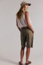 SHORT HAREM SAGE Marron