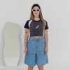 Bermuda Pulau Denim Women Azul