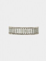 Choker De Barras Espejo plateado