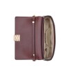 Blais Flap Shoulder Bag Boysenberry