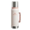 Combo Stanley Termo Classic 940ml + Mate en Acero Inox. 230ml + Bombilla Spoon Rose quartz