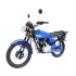Moto Buler Cobra 200cc Rayos Azul