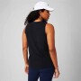 Polo Training 100% Cotton Tank Mujer Black