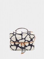 Neceser De Nylon Estampado crudo
