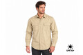 CAMISA HUNTER M LARGA UV+50 Beige