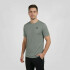 T-SHIRT BASIC MEN TRNG VERDE DRIED