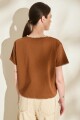 PRE VENTA TSHIRT SAVIA CUTE Chocolate Y Crudo