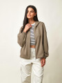 CAMPERA MOANA VERDE GRISACEO