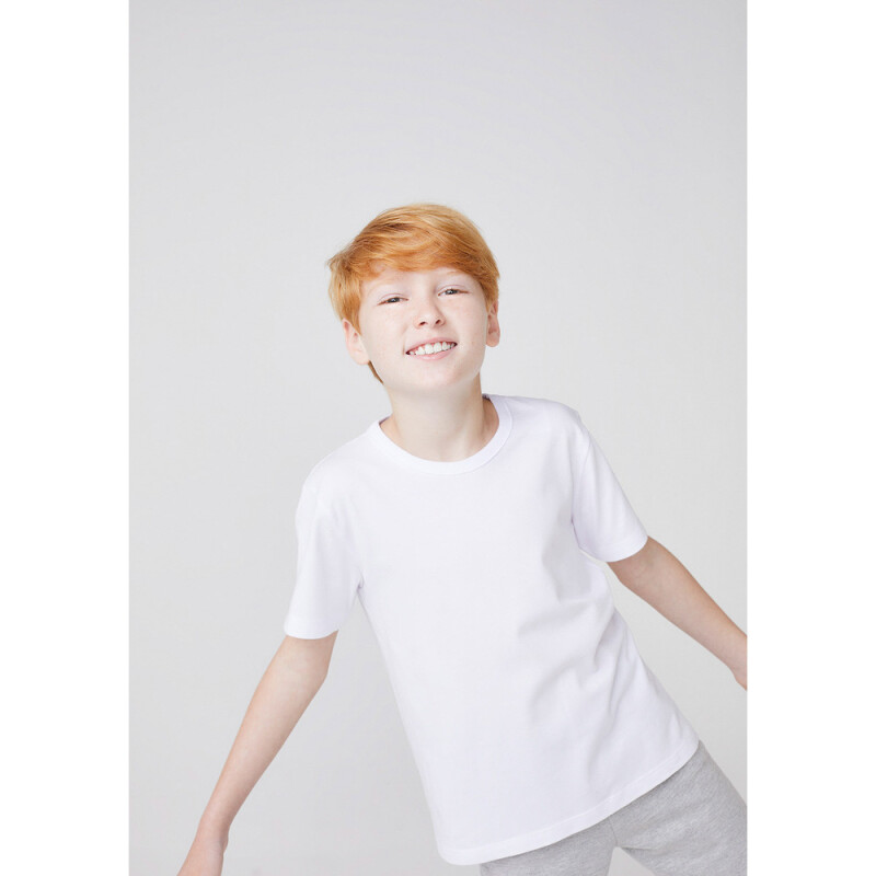CAMISETA MM INFANTIL BRANCO