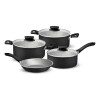Batería de cocina 7 piezas color negro Tramontina - 28299/008 Batería de cocina 7 piezas color negro Tramontina - 28299/008