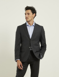 220262 TRAJE SLIM FIT HARRINGTON LABEL Gris Medio