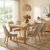 Mesa de comedor Nilo Madera maciza 120 cm Mesa de comedor Nilo Madera maciza 120 cm
