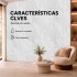 Pack x5 Placa PVC Símil Mármol 2,44x1,22m 3mm Resistente Gris Veteado 2