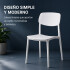Silla Comedor ComboHome Venecia Pack X6 Blanco 1