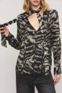 CAMISA SMOKE ZEBRA Negro