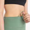 Calza New Balance Sleek Pocket High Rise Verde