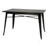 Mesa Tolix 1.20 X 0.70 Negra Mesa Tolix 1.20 X 0.70 Negra