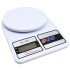 Balanza De Cocina Digital Precisión 1g Capacidad 10 kg Variante Color Blanco