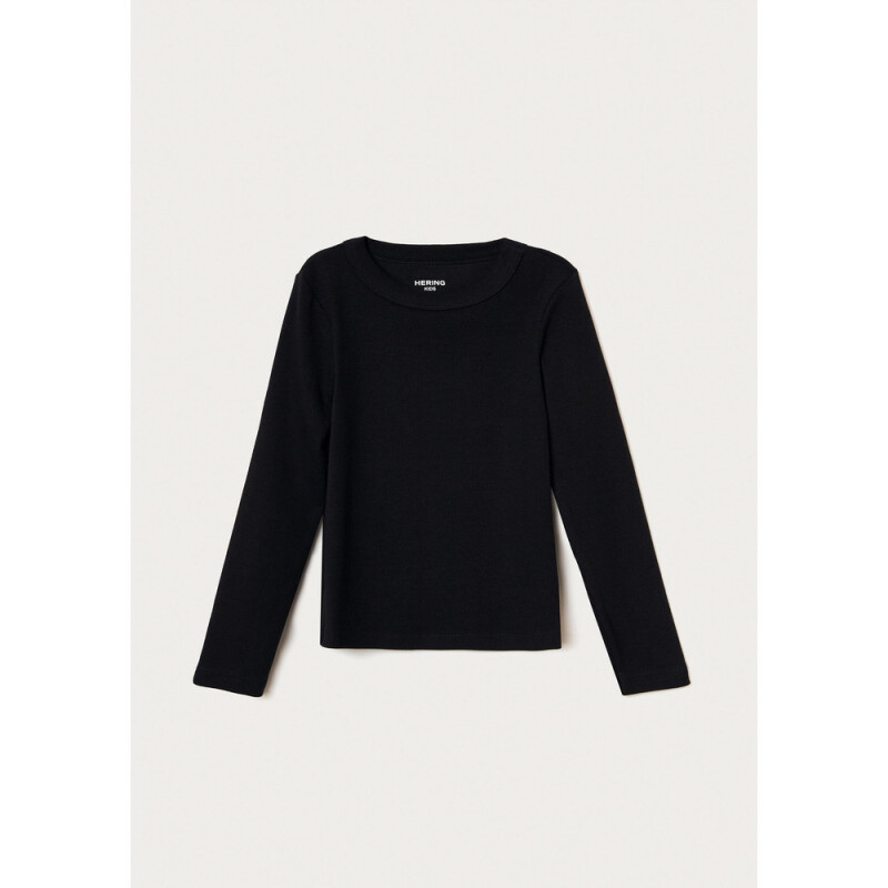 BLUSA ML FEM PRETO ESCURO