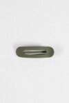 Broche tipo clip grande verde