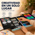 Set de Arte Infantil en Valija 145 Piezas Azul 1