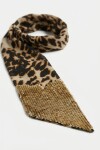 Pashmina Mask Leopard 7X180 Leopardo