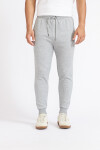 Quiksilver Pantalón con puño Hombre - Gris Melange Combinado